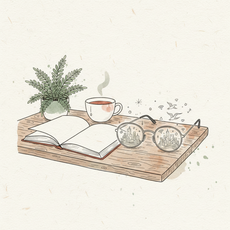 Illustration — Lunettes IA Intelligentes