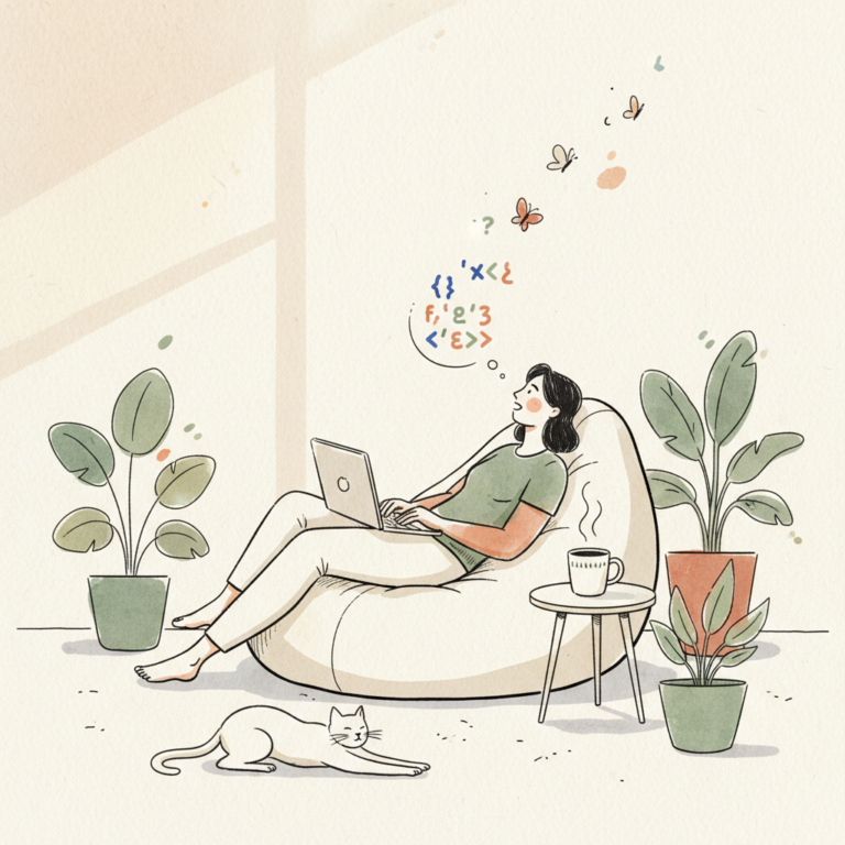 Illustration — Vibe Coding